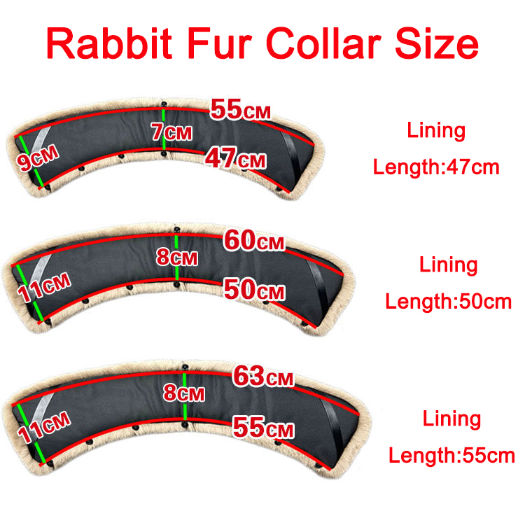 Winter Clothing Pk - 100% Rex Tavşan Kürk Yaka Erkek