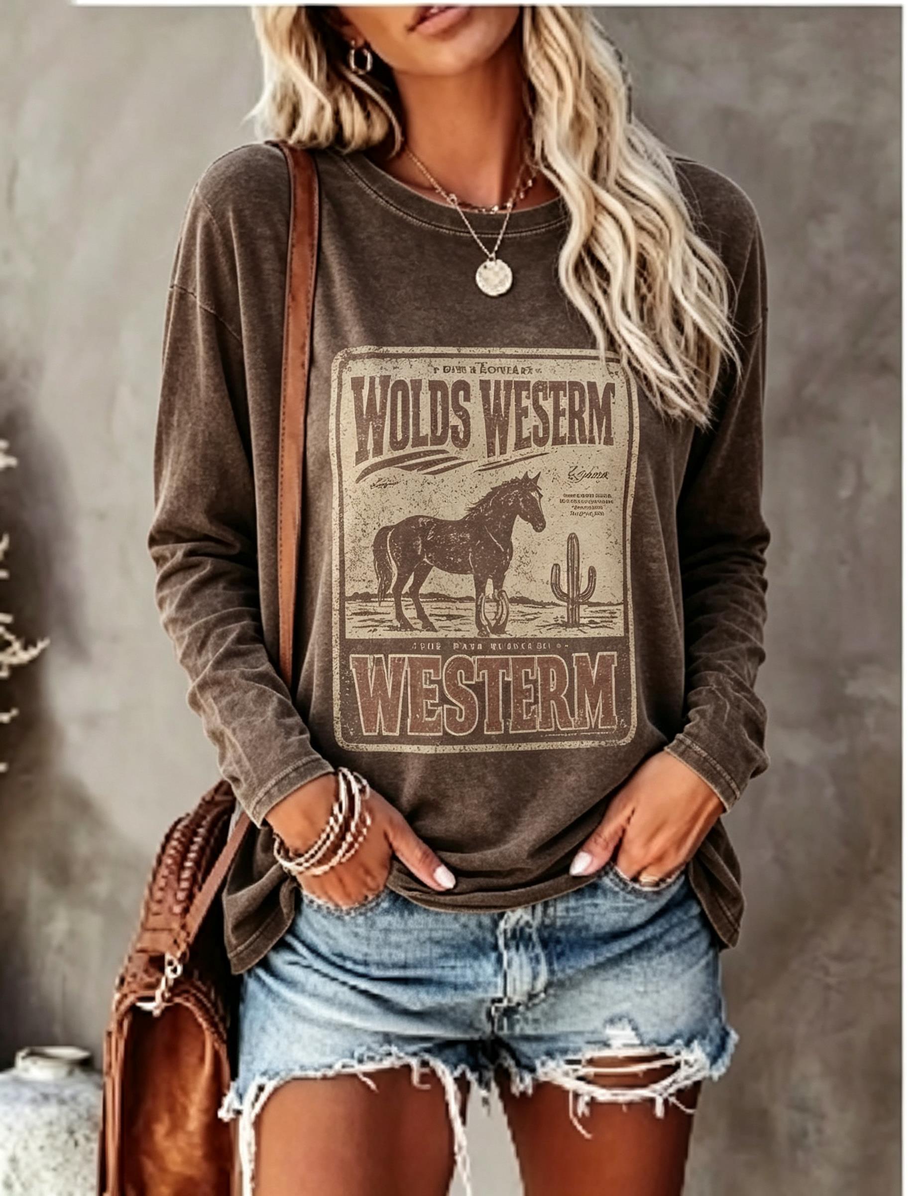 Kadın Uzun Kollu Tişört, Vinta - Winter Clothing For Women incelemesi ve fiyatı
